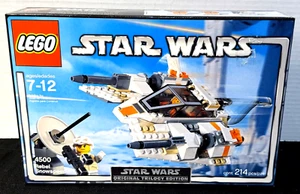 NEW! LEGO STAR WARS 4500 REBEL SNOWSPEEDER / EPISODE V / BLACK BOX EDITION - Picture 1 of 7