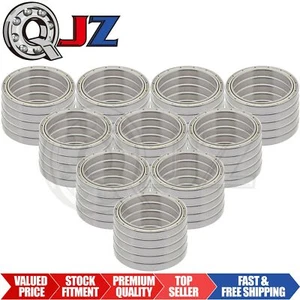 [Qty.50] 6809-ZZ Deep Groove Radial Ball Bearing [45mm Bore x 58mm OD x 7mm W] - Picture 1 of 6