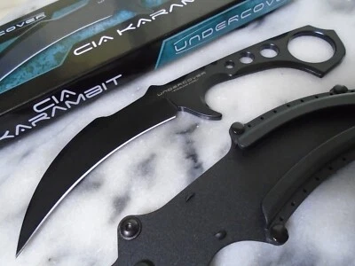 Undercover CIA Stinger III Karambit Knife Claw Full Tang Fixed Blade UC3631 New - Image 1 of 4
