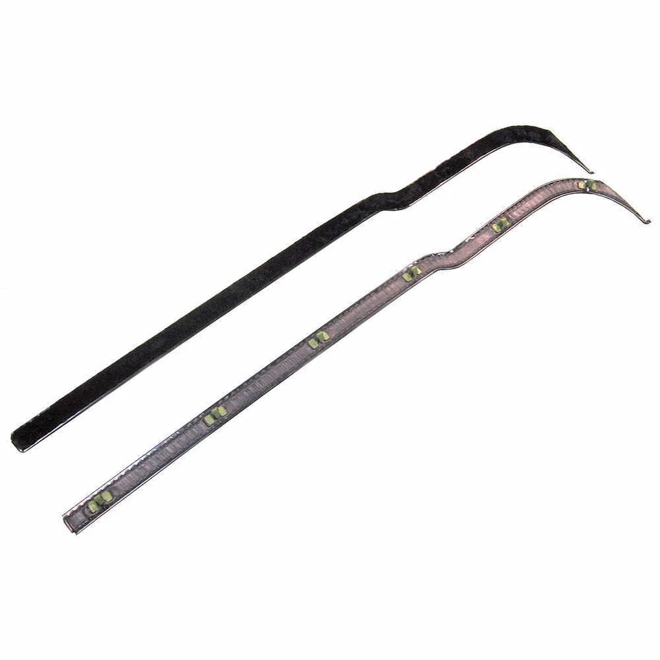 Cinturón de barrido de ventana de fieltro, par, exterior izquierdo e interior derecho para camioneta Ford F100 61-66 Foto 1 de 1