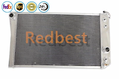 3 Rows Radiator For 84-90 Chevrolet Corvette Base Convertible 2-Door 5.7L V8 - Image 1 of 4