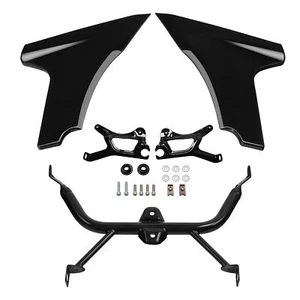 Side Panel Fairing Brackets Support Spoiler Fit For Harley CVO Road Glide 23-25 - Picture 1 of 15