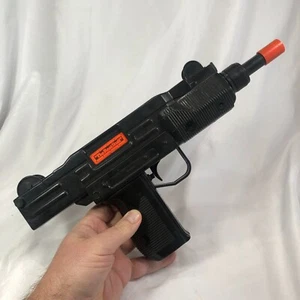 Vintage Toy Machine Gun 1980s Uzi Cosplay "The Real Stuff" WATCH VIDEO OF IT! - Picture 1 of 11