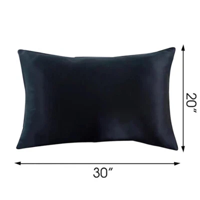 1 par de fundas de almohada transpirables ultra suaves tamaño queen estándar fundas de almohada Foto 1 de 4