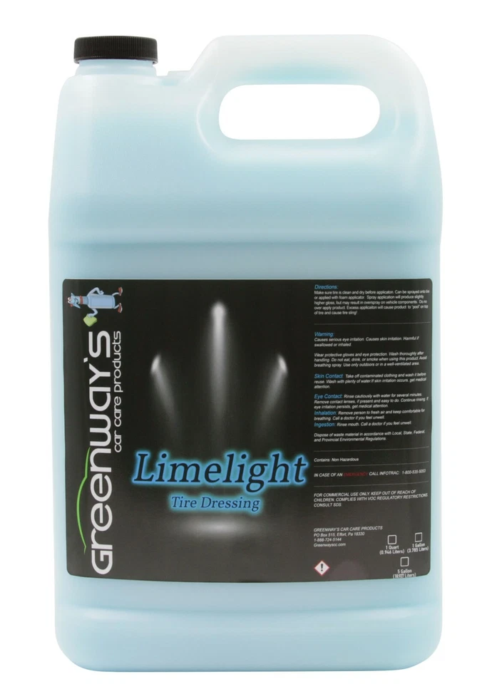 Tire shine high gloss gel dressing sling free - Image 1 of 1