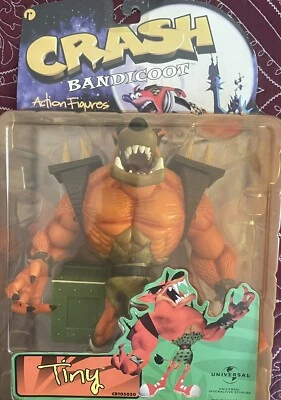 RARO DE COLECCIÓN 1998 CRASH BANDICOOT SERIE 1 FIGURA PEQUEÑA SELLADA Foto 1 de 3