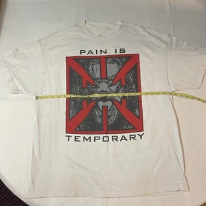 Vintage 90s HHH Triple H Double Sided The Game Is Forever WWE WWF White Mens 2XL - Picture 1 of 6