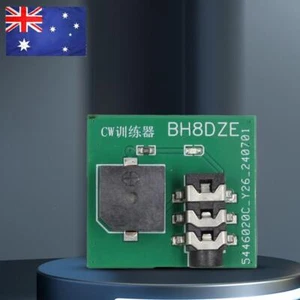 Mini CW Key Trainer Hand Key Exerciser Oscillator Button Battery Version - Zdjęcie 1 z 11