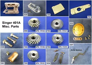 Máquina de coser Singer modelo 401A ¡Elige tus piezas! Envío gratuito de más de $30 - Imagen 1 de 198