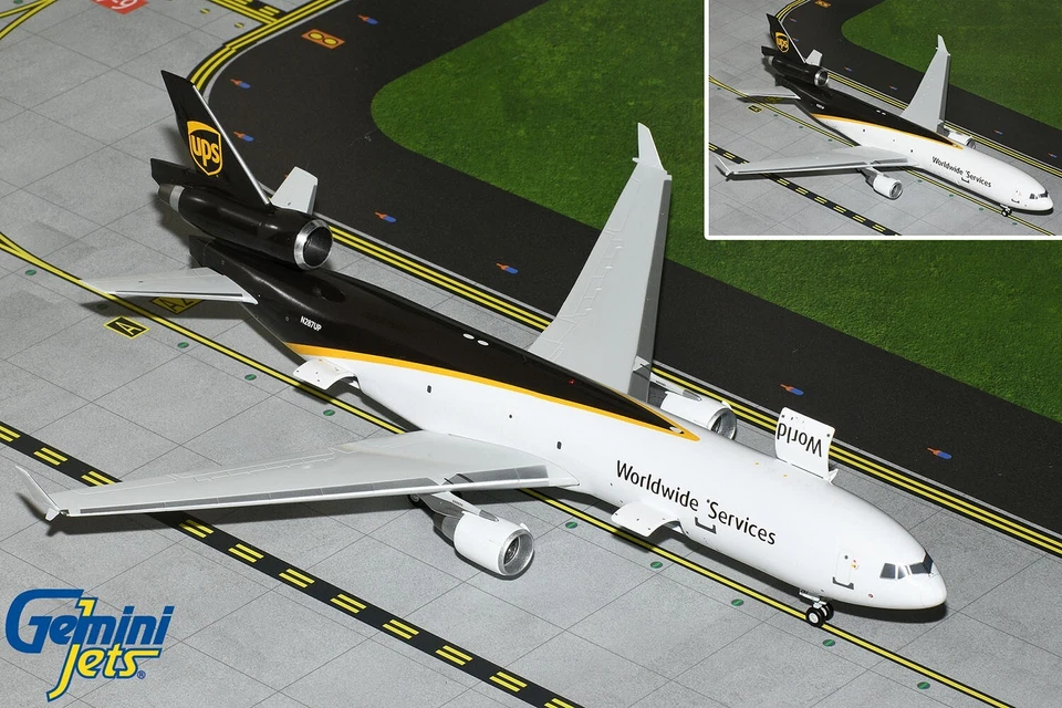 UPS MD-11F N287UP Doors Open/Closed Gemini Jets G2UPS1177 Scale 1:200 IN STOCK - Image 1 of 1
