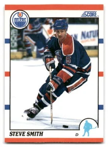 Steve Smith 1990-91 Score American HOCKEY #129 Edmonton Oilers - Picture 1 of 2