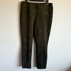 NWT Marc New York olive green faux suede dress pants size large - Picture 1 of 7