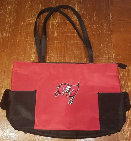 (NFL) Tampa Bay Buccaneers Purse/Tote Bag by MVF - Most Valuable Fan - Fast Ship Cover