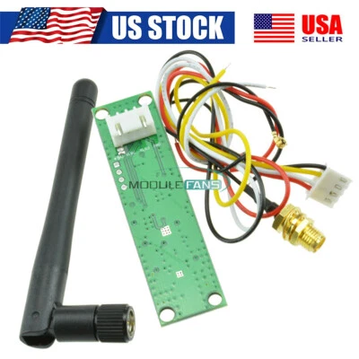 Wireless DMX512 PCB Modules Board LED Controller Transmitter Receiver w/Antenna - Image 1 of 4