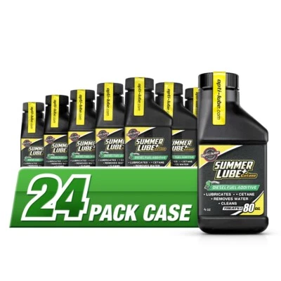 Opti-Lube Summer+ Cetane Formula Diesel Fuel Additive: 4oz Bottles, Case of 24 - Image 1 of 4