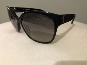 AUTHENTIC Karl lagerfeld Sunglasses women’s square glam black grey 758 57mm kl - Picture 1 of 4
