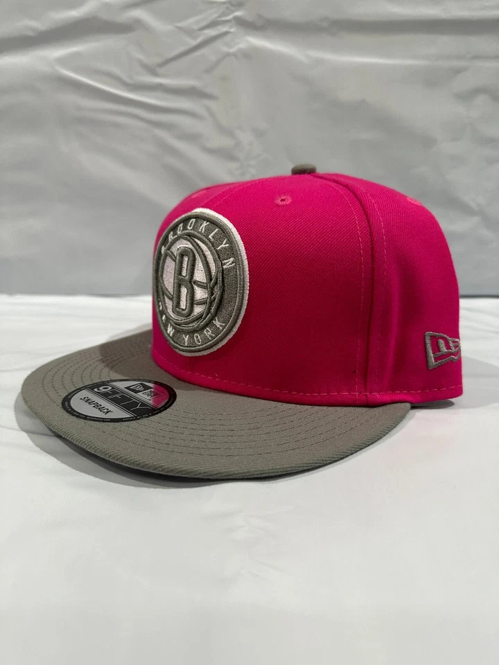 Authentic New Era NBA Brooklyn Nets 9Fifty Snapback Hat Cap~ 5 Colorways~ - Image 1 of 1
