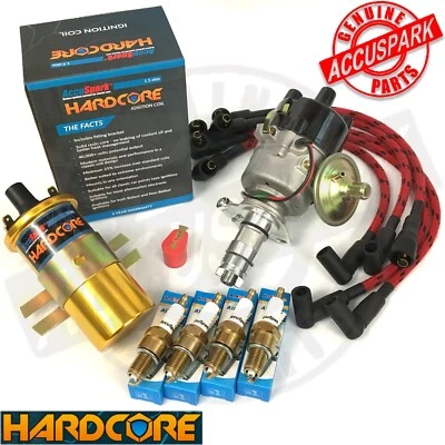 MGB Rubber Bumper HARDCORE Ignition Pack  From AccuSpark - Includes NEW HC Coil - Image 1 of 4
