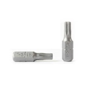 Brocas de destornillador Torx de un solo extremo BT125-10PK T25 - 1 pulgada de largo - 10 - Imagen 1 de 2