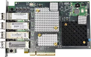 HP Emulex LPE12004 Quad-Port 8Gb PCIe x8 FC Server Adapter PN 5697-2043 +4x SFP+ - Bild 1 von 6