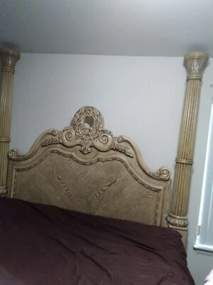 винтажный французский провинциальный комплект мебели для спальни - Изображение 1 из 4