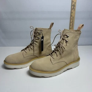Sorel Hi-Line wasserdichte Schnürstiefel Keramik Kreide Wildleder Damengröße 11 neu - Bild 1 von 12