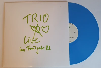 Trio – Live Im Frühjahr 82 (LP), blaues Vinyl, limitiert und nummeriert, neu (M) - Bild 1 von 4