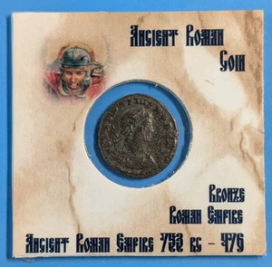 Ancient Roman Empire bronze coin lot - 10 coins #A16 - Bild 1 von 2