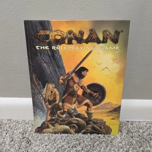 Conan the Roleplaying Game (1st edition) fantasy rpg core Mongoose 7701 D&D - Picture 1 of 6