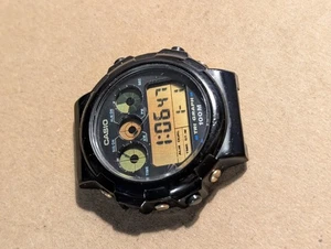Casio Tri-Graph TGW-10 Vintage Digital Watch LCD Display Module 827 Japan - Picture 1 of 8