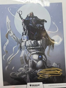 Tezzeret, Cruel Captain Alternate Artist Print - Black Lotus VIP Exclusive Vegas - Picture 1 of 2