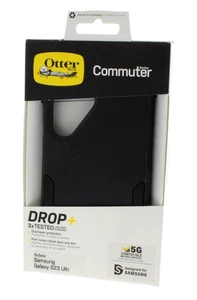 Otterbox Commuter Case for Galaxy S23 Ultra Black Authentic - Picture 1 of 7