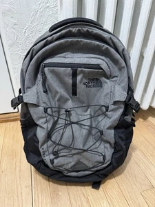 The North Face Borealis Backpack - Hiking, Camping, School, Work - Gray/Black - Picture 1 of 12