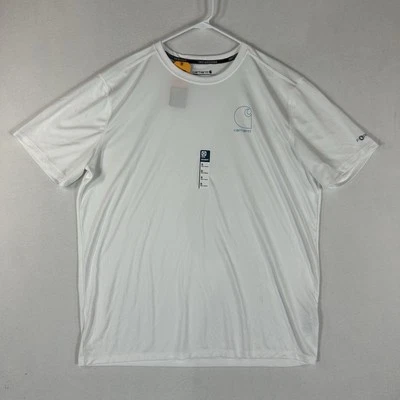 Carhartt Force NUEVA Camisa Sun Defender Ligera Manga Corta Para Hombre XL DEFECTUOSA Foto 1 de 4