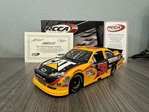 DIN #1 2012 Jeff Burton #31 Caterpillar Autographed Elite 1:24 NASCAR Action MIB - Picture 1 of 14
