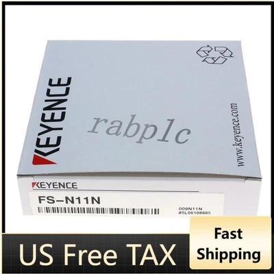 1pcs NEW For Digital Fiber Sensor Optic Amplifier Cable Keyence FS-N11N FSN11N - Image 1 of 4