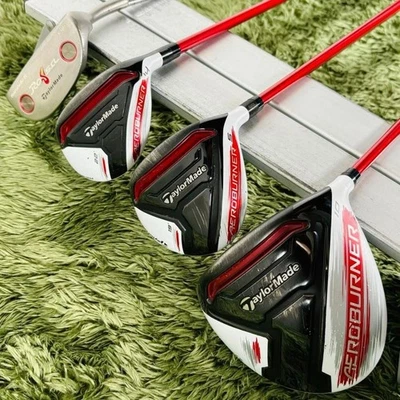 TaylorMade ALL AEROBURNER 12-Piece Set Men's Golf Right FLEX S - Image 1 of 4