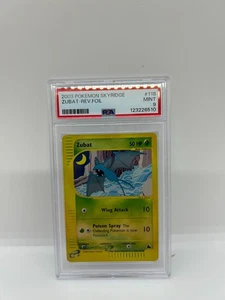 Pokemon Card - Zubat Skyridge 118/144 Reverse Holo New Cert Vintage PSA 9 MINT - Picture 1 of 1