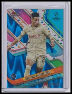 2024-25 Topps Finest UCC Blue RayWave Refractor - Adam Daghim /150 - Bild 1 von 2