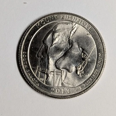 2013  - Mount Rushmore National Park Quarter - Image 1 of 2
