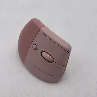 Logitech Lift Ratón Óptico Ergonómico Vertical Rosa - SIN DONGLE/SIN TAPA DE BATERÍA Foto 1 de 4