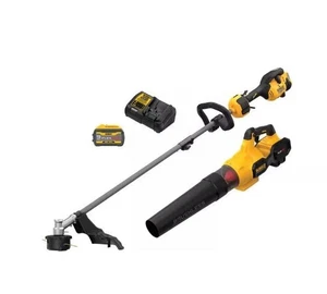 DCK0266X1 Flexvolt Cordless String Trimmer Leaf Blower Combo Kit w/ Battery - Picture 1 of 1