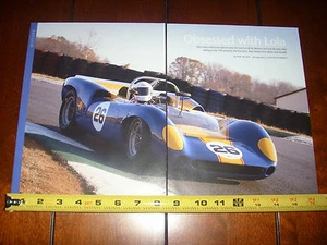 1966 LOLA T70 RACE CAR #26 - ORIGINAL 2006 ARTICLE - Picture 1 of 3