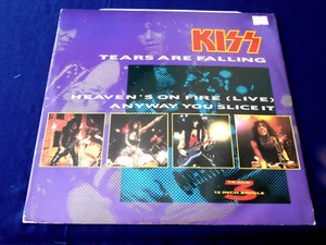 ROCK~ KISS~ TEARS ARE FALLING~ EP~ HEAVEN'S ON FIRE LIVE~ ANYWAY YOU SLICE IT - Imagen 1 de 2