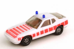 1:87 Porsche 924 Emergency Doctor NEF White Light Red IA Beige - Herpa 4060 - Picture 1 of 3