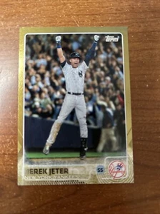 2015 Topps Gold #/2015 #1 Derek Jeter - New York Yankees - Foto 1 di 2