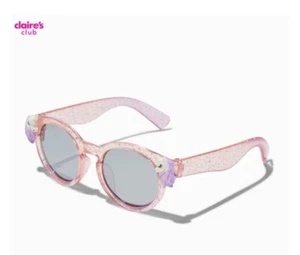 Claire’s club Little Girls unicorn glitter sunglasses Birthday Christmas Val Day - Picture 1 of 4