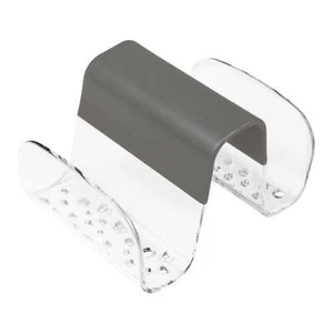 Spectrum Cora Sponge and Brush Sink Saddle Grey Flexible Rubberized Center - Picture 1 of 1
