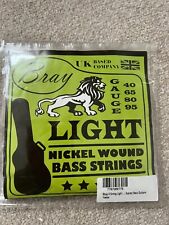 Bray UK - BASS Strings Nickel Wound Light 40, 65, 80, 95