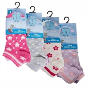 Niñas Niños Calcetines de Entrenador Correr Caminar Gimnasio Tobillo Calcetines Deportivos Todos los Tamaños Lote - Imagen 1 de 3